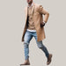 Fashion Winter Men's Trench Long Jackets
