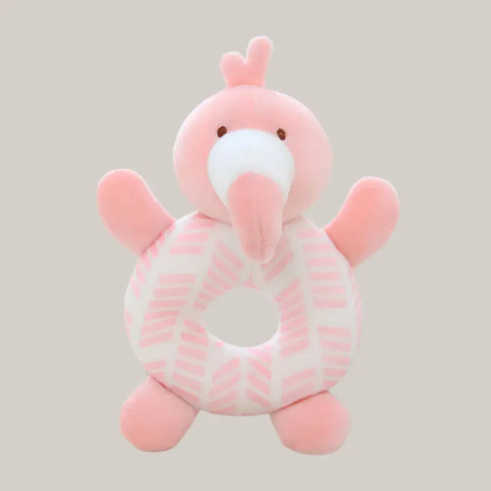 Appease plush toys Flamingo Rattle