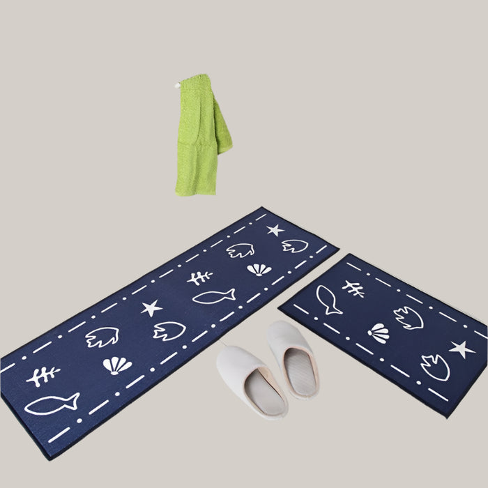 Absorbent Non-Slip Kitchen Mat, 40 × 60 or 40 × 120 cm 7 Style