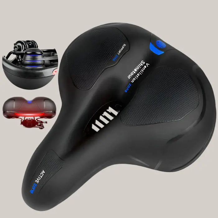 Bicycle Saddle – 3 Styles, 5 Colors Blue B