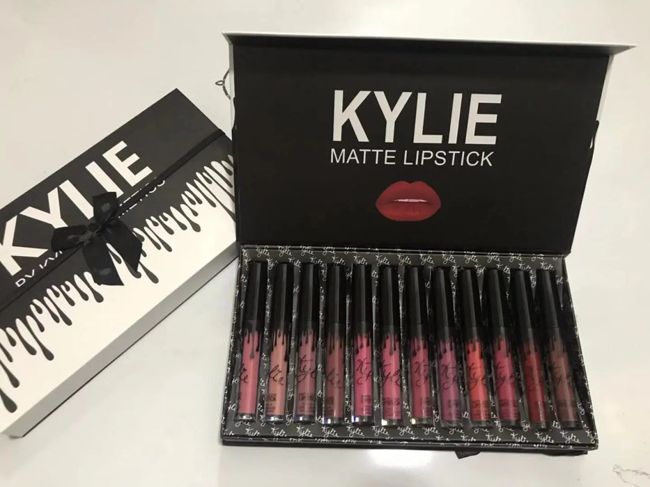 12-Piece Bow-Shaped Lip Gloss Set