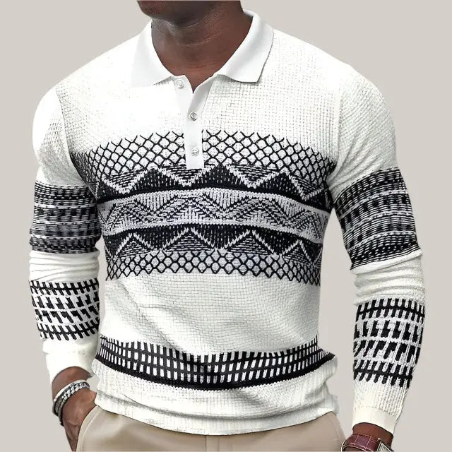 Length POLO Sports Casual Men White