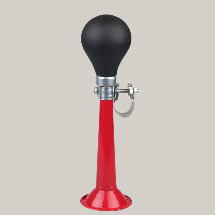 Bicycle Squeeze Bulb Horn – 7/9 in., 6 Colors Red 9 inches