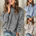 Women's Polka Dot Knit Sweater