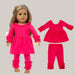 18-Inch Doll Clothing Set – 5 Styles Rose Red Fungus 18inches