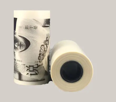 Mini Label Thermal Printer Small Bluetooth Wireless 1roll of transparent paper USB