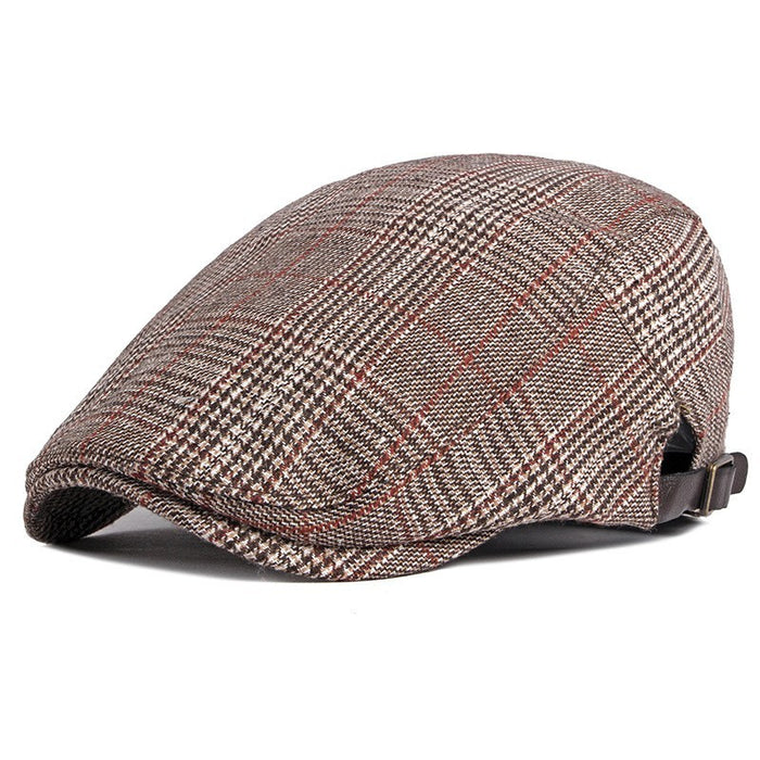 Men's Classic Checkered Hat