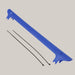Bicycle Chainstay Protector – 222 × 20 mm, 6 Colors Blue 222x20x0.3mm