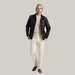 Fashion Solid Color Zipper Jacket Jacket Men