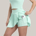 Pleated Tennis Skirt Light Mint Green