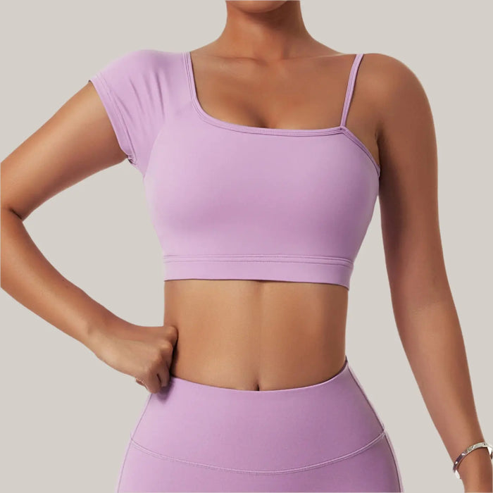 Yoga Suit Women's Running Tights Taro purple