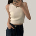 Sexy slanted shoulders crop tops White One size