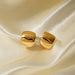 Stainless Steel Simple Glossy Ear Clip