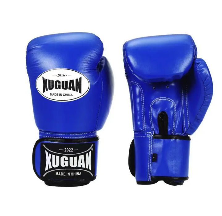 Boxing Gloves – 6–14 oz, 7 Colors Blue