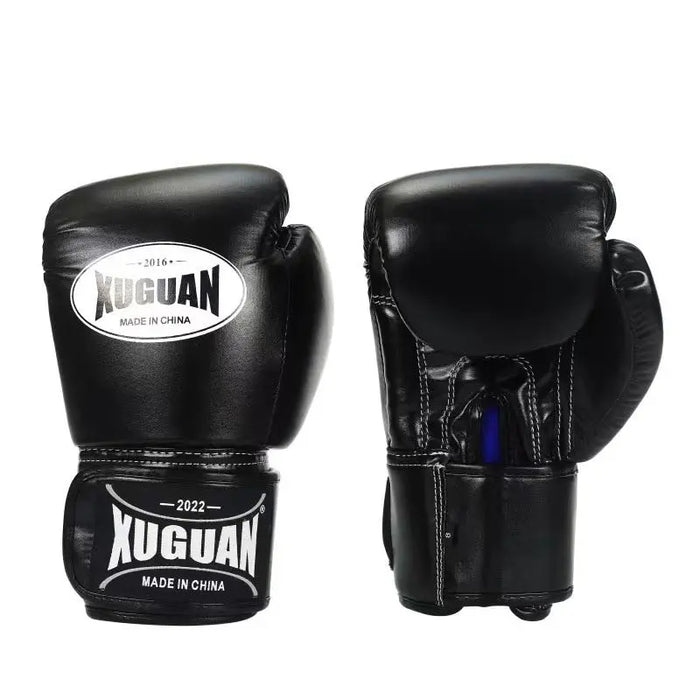 Boxing Gloves – 6–14 oz, 7 Colors Black