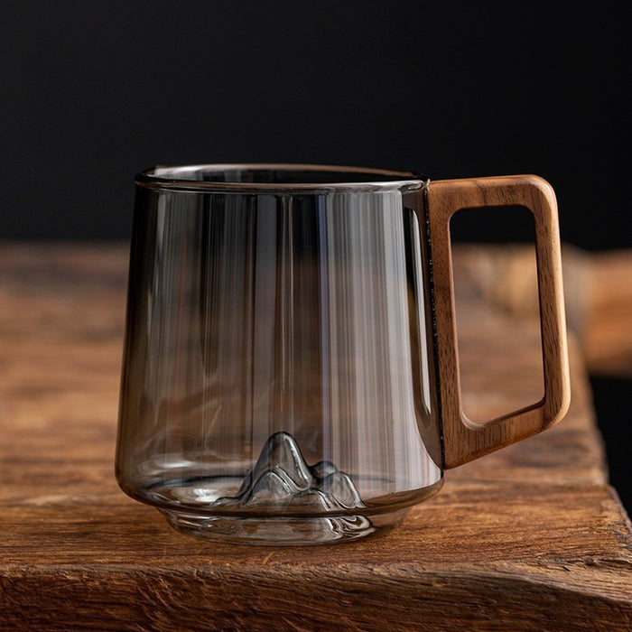 Borosilicate Glass Cup with Side Handle