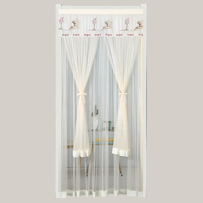 Hook-and-Loop Polyester Mosquito Door Curtain R'deer M