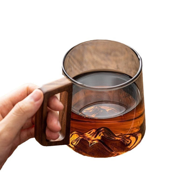 Borosilicate Glass Cup with Side Handle