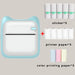 New Pocket Wrong Thermal Printer Blue SetA