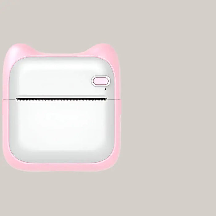New Pocket Wrong Thermal Printer Pink 5 Rolls Of Printing Paper