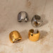 Stainless Steel U-Shaped Ear Clips – 1 Pair, 2 Styles