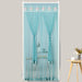 Punch-free Mosquito-proof Curtain Orchid Green