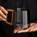 Borosilicate Glass Cup with Side Handle