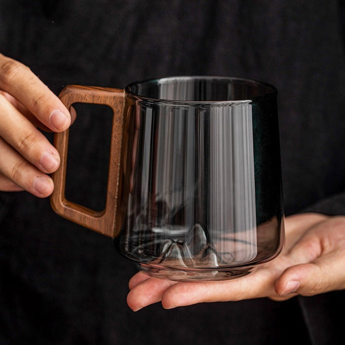 Borosilicate Glass Cup with Side Handle