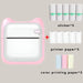 New Pocket Wrong Thermal Printer Pink SetA