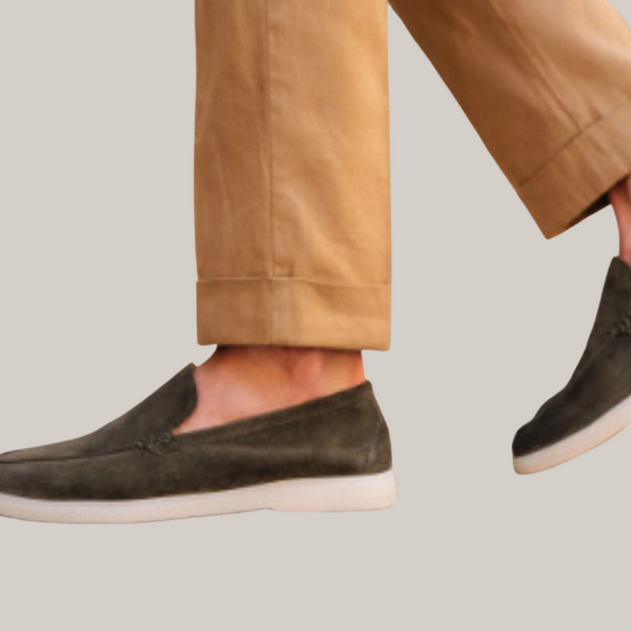 Men's Casual Summer Loafers Army green