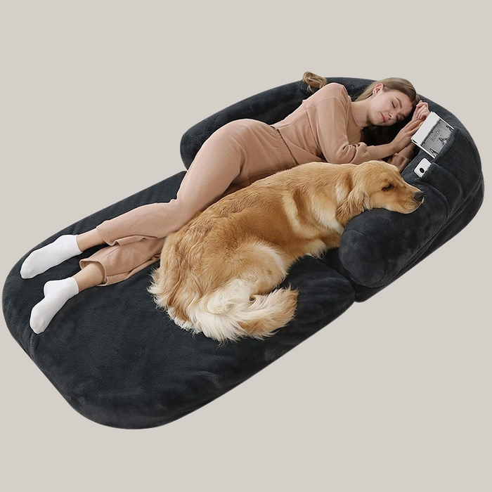 Oversized Pet Sofa Bed with Removable Cover