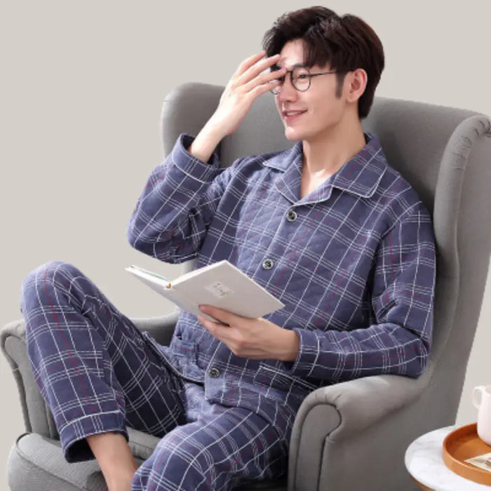 Middle-aged elderly pajamas