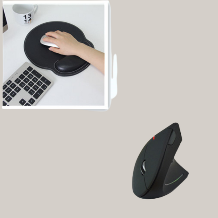Six-Button Optical Computer Mouse Black