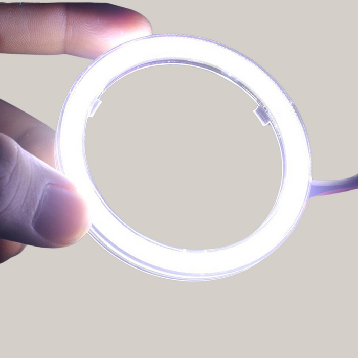 Universal 12V COB Fog Light, 6W 70mm plus PC cover