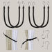 Curtain Bandage Rope Hand-woven Z55