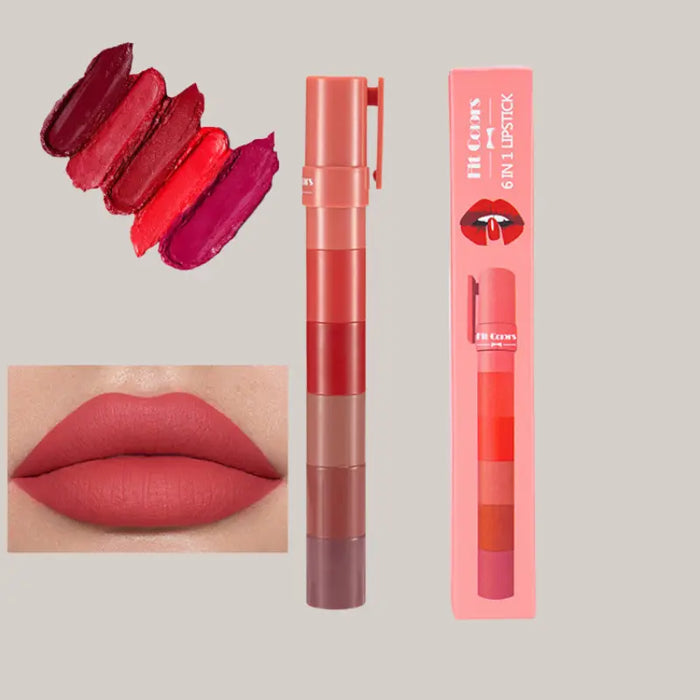 6 Sections Of Misty Velvet Show Color