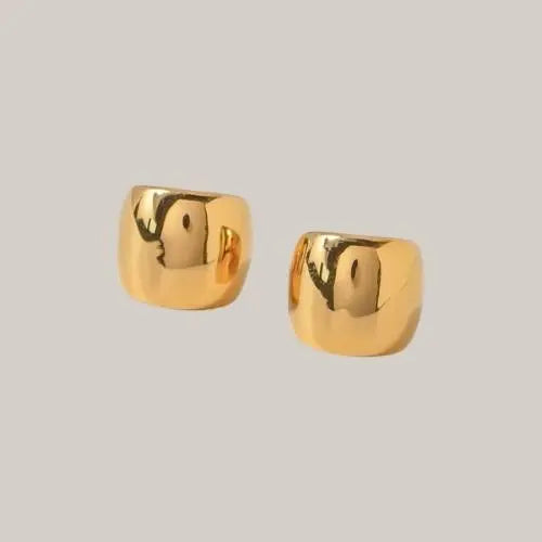 Stainless Steel U-Shaped Ear Clips – 1 Pair, 2 Styles