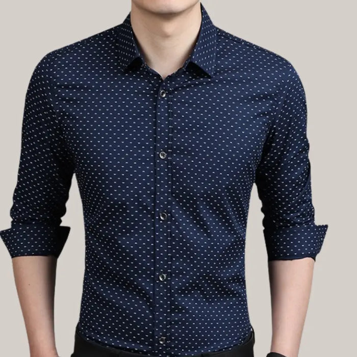 Male Shirt Long-Sleeves Tops