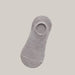 Socks Men And Women Solid Color Boat Socks Female khaki