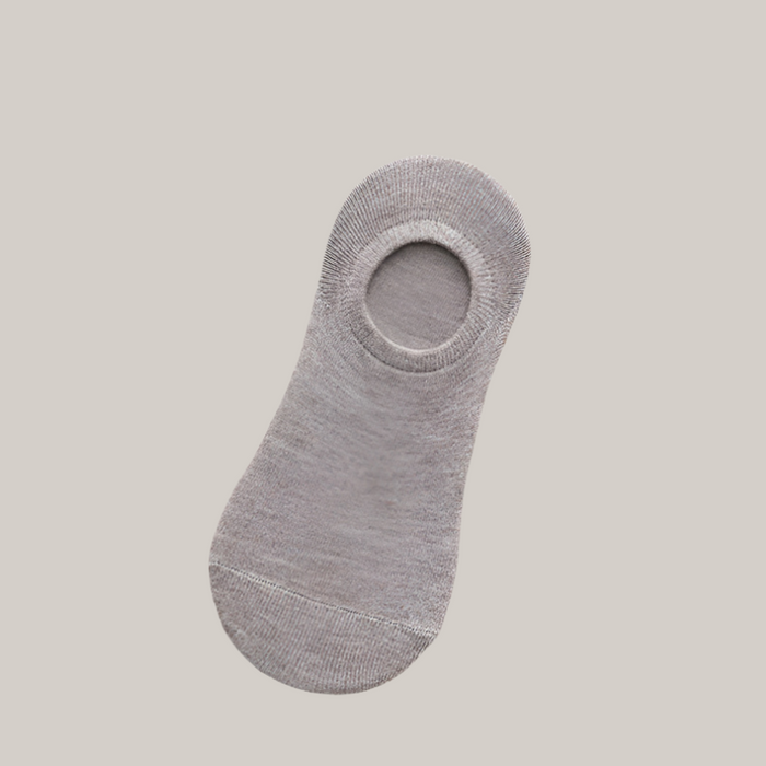 Socks Men And Women Solid Color Boat Socks
