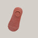 Socks Men And Women Solid Color Boat Socks Female Claret
