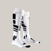 Professional Snowboarding Socks White