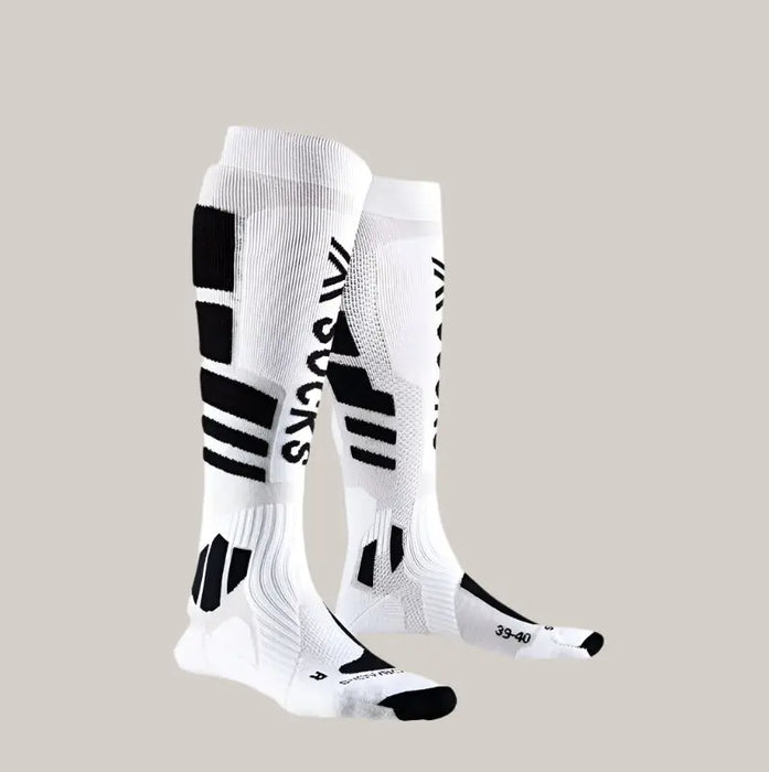 Professional Snowboarding Socks White