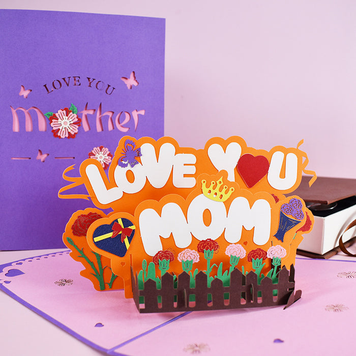 3D PopUp Flower Bouquet Cards Gifts