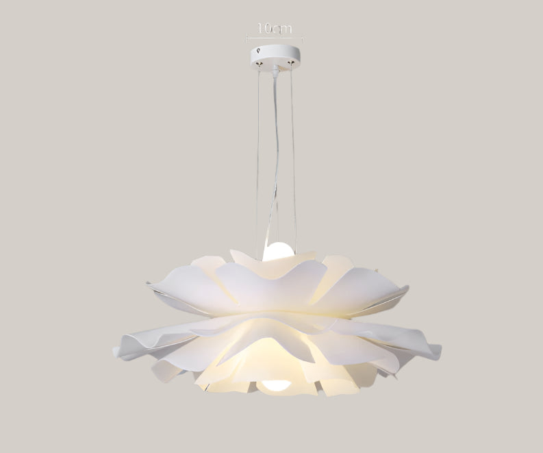 Nordic Floral LED Chandelier, 40 cm 40CM threecolor dimming