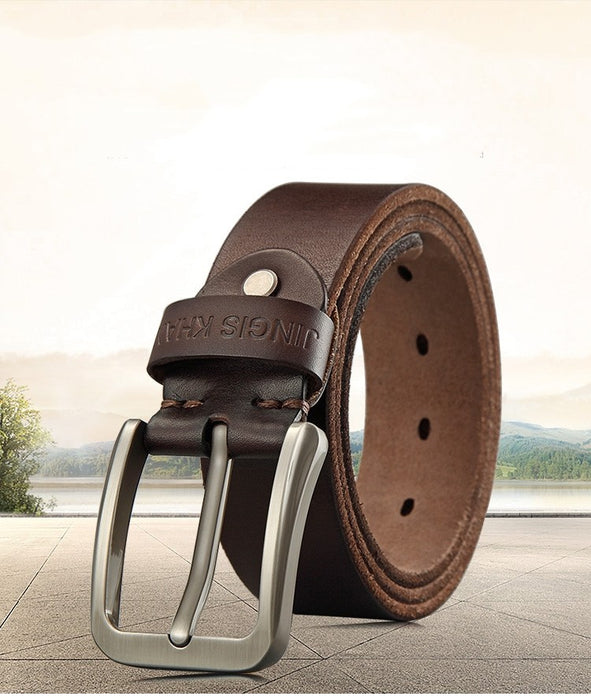 Cowhide Handmade Trend Men's Belts