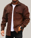 Coat Men Polo Collar Top Figure 6