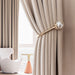 Modern Flannel Room-Darkening Curtain Panel