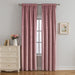 Flannel Room-Darkening Curtains, Set of 2 Pink