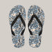 Animal-Texture Flip-Flops YSFD1024AB